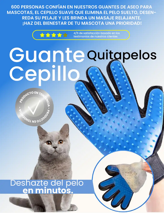 Guantes de Aseo para Mascotas